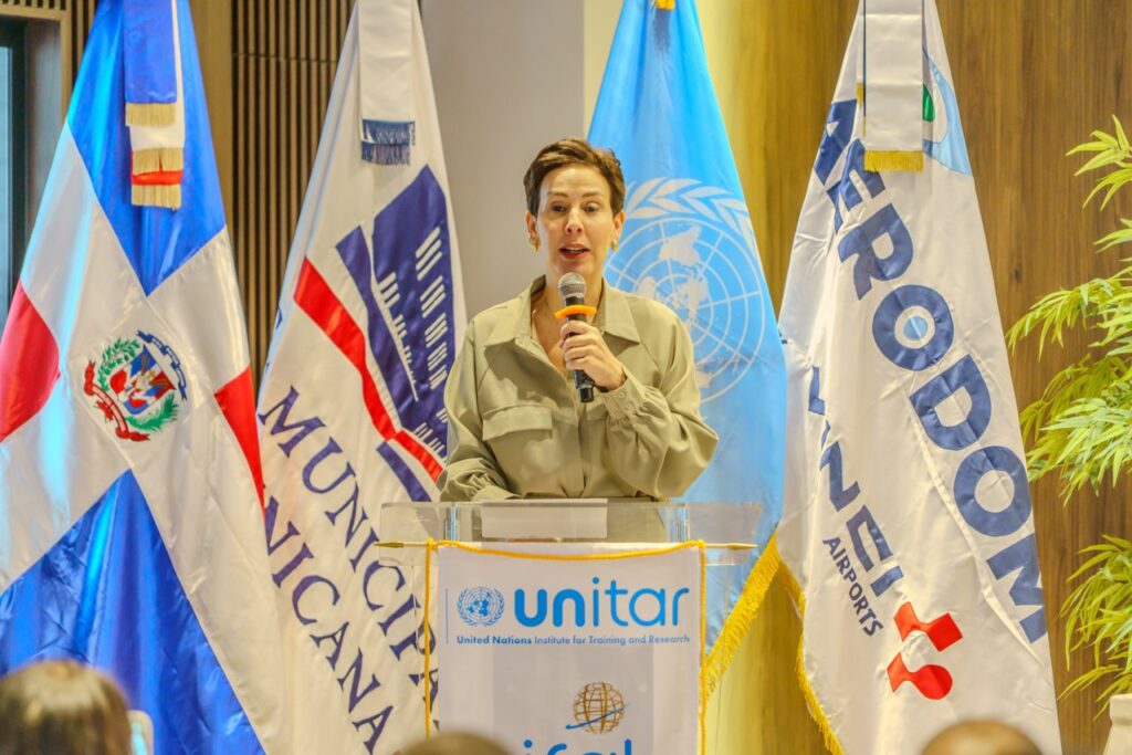 Mónika Infante, directora general de AERODOM